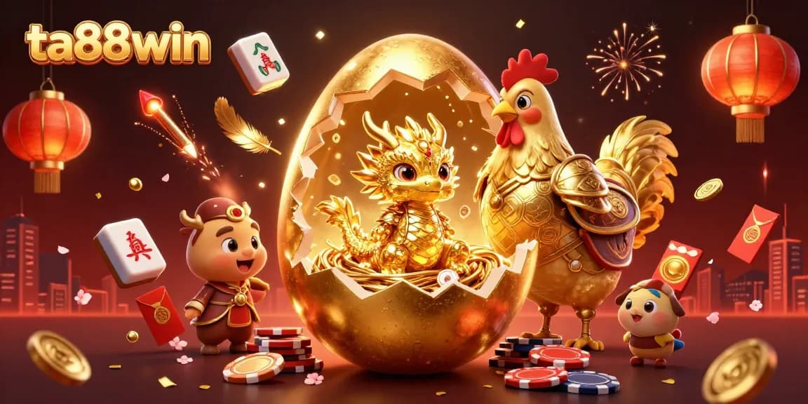 Bet on thrilling adventures with ta88win at this golden dragon casino scene!