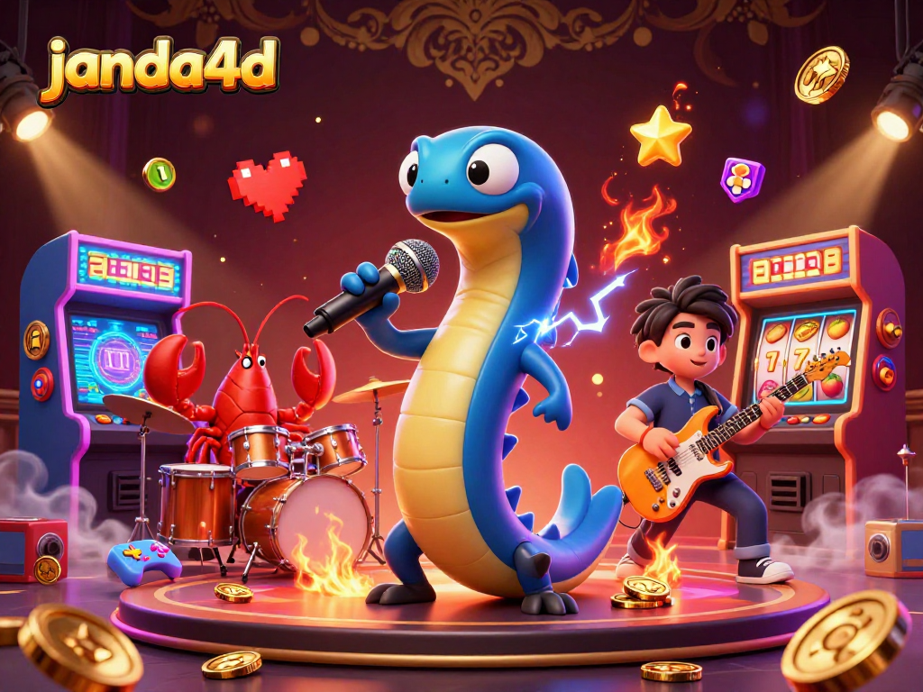 Experience the dynamic energy of janda4d with this captivating underwater casino illustration.
