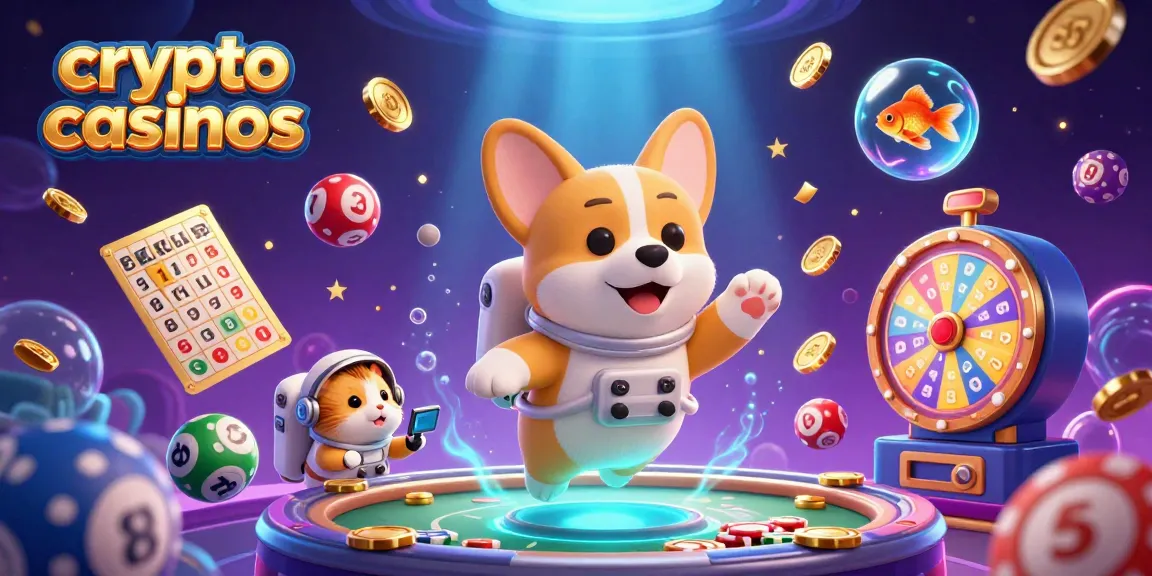 Jouer dans des crypto casinos captivants avec des chiens astronautes et de l'énergie magique.
