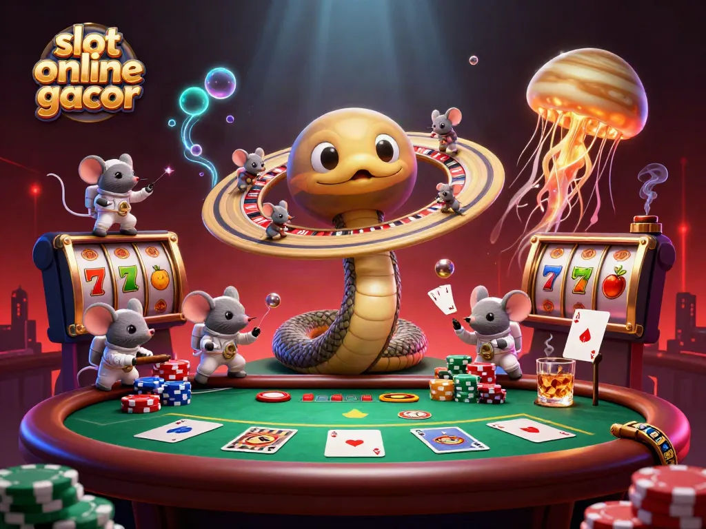 Experience thrilling gameplay on slot online gacor with vibrant casino elements and fantasy characters.