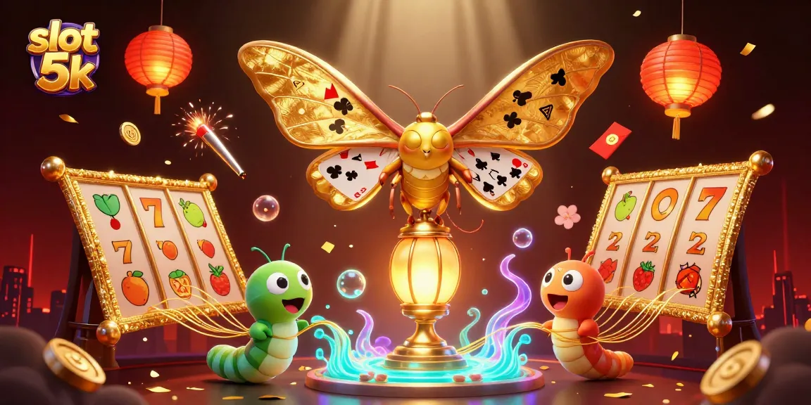 Spin and win big with slot 5k in an enchanting casino-themed illustration.
