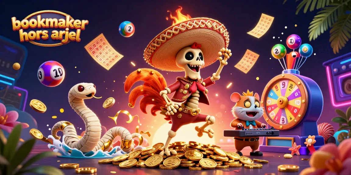 Pariez avec le bookmaker hors arjel dans un monde coloré de jeux et de gains!