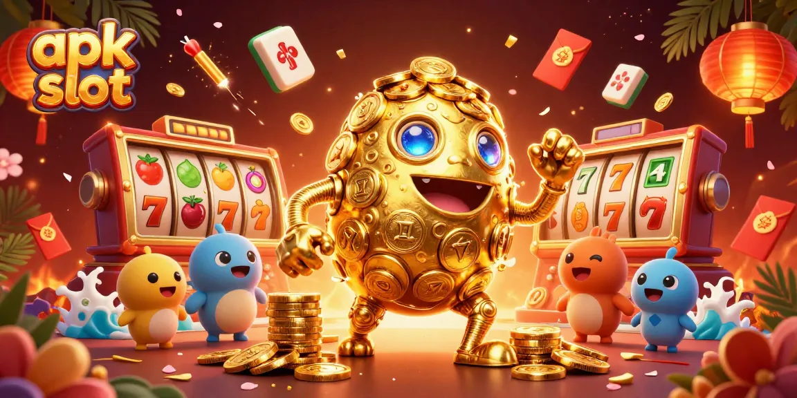 Spin the reels with the apk slot golem, featuring vibrant symbols and shimmering coins.