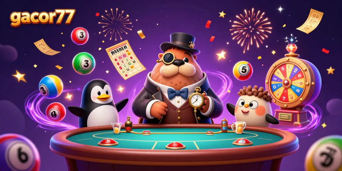 Gacor77 menawarkan permainan slot dengan peluang menang tinggi, sambil merayakan kemenangan di meja kasino yang seru.
