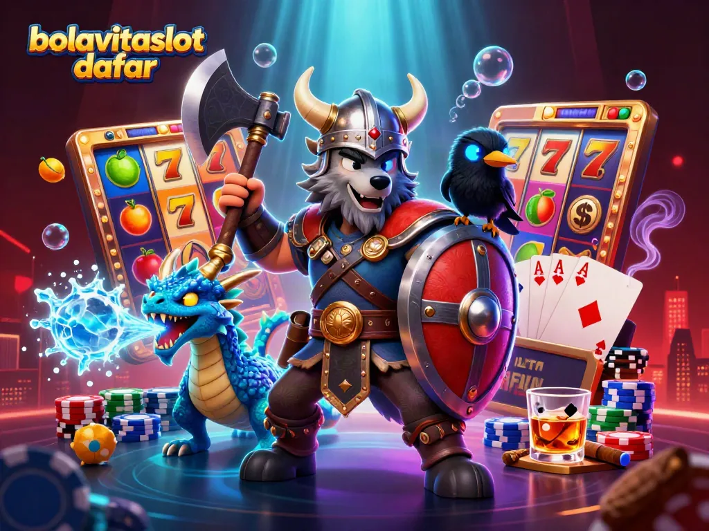 Spin the slots and win jackpots at bolavitaslot daftar while engaging with our 3D casino heroes!