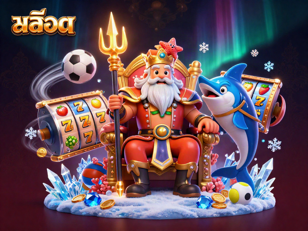 Spin the สล็อต and win big with a vibrant sea king theme!