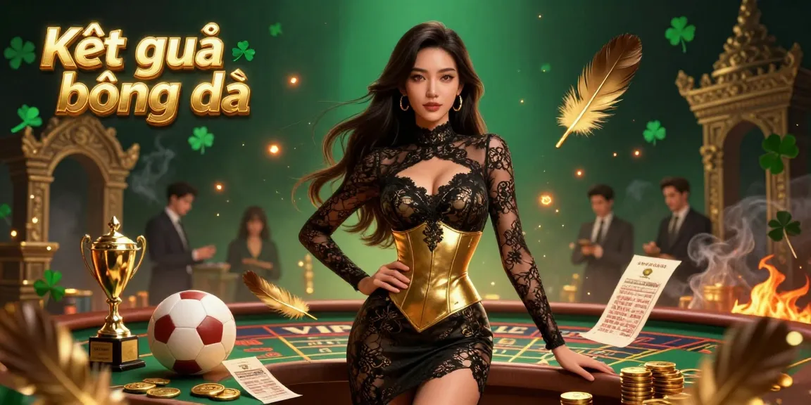 Kết quả bóng đá showcased with betting elements emphasizes high-stakes sports wagering excitement.