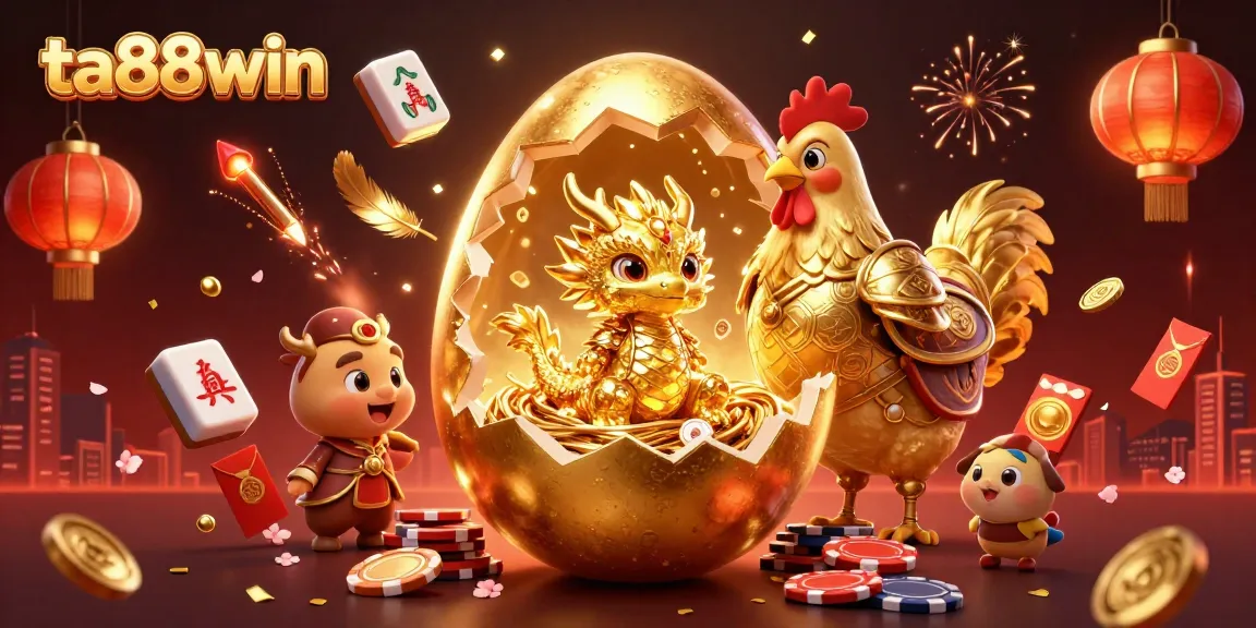 Bet on thrilling adventures with ta88win at this golden dragon casino scene!