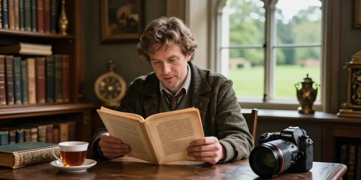 Explore captivating stories at https://tyntescastle.com with a cozy library setting.