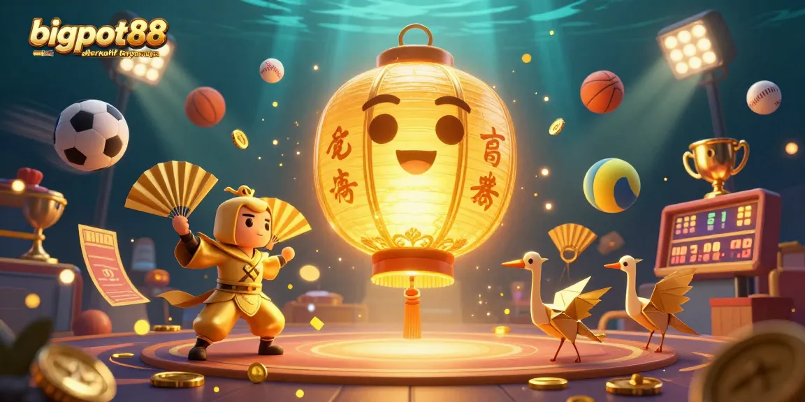 Experience thrilling gameplay at Bigpot88 link alternatif terpercaya in a vibrant casino scene.