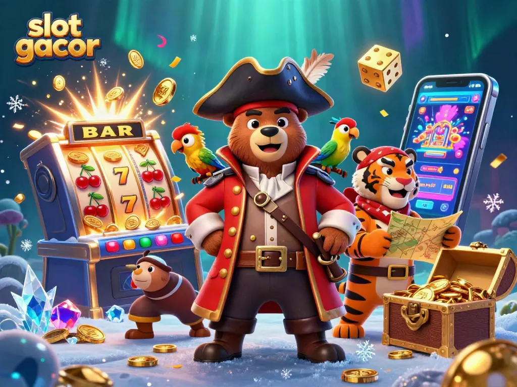Menangkan slot gacor dengan ilustrasi 3D karakter lucu dan permainan kasino yang mengesankan.
