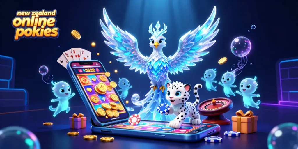 Experience the thrill of new zealand online pokies with vibrant characters and dynamic elements.