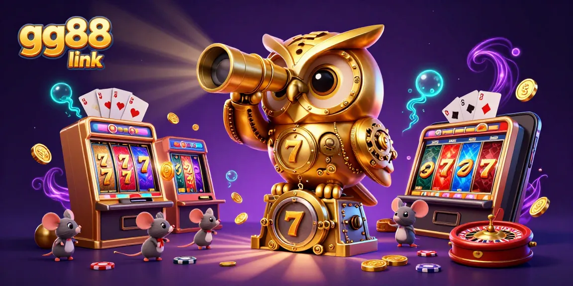 Engage with the thrilling gg88 link experience featuring a lively casino scene packed with animated characters and vibrant gaming elements.