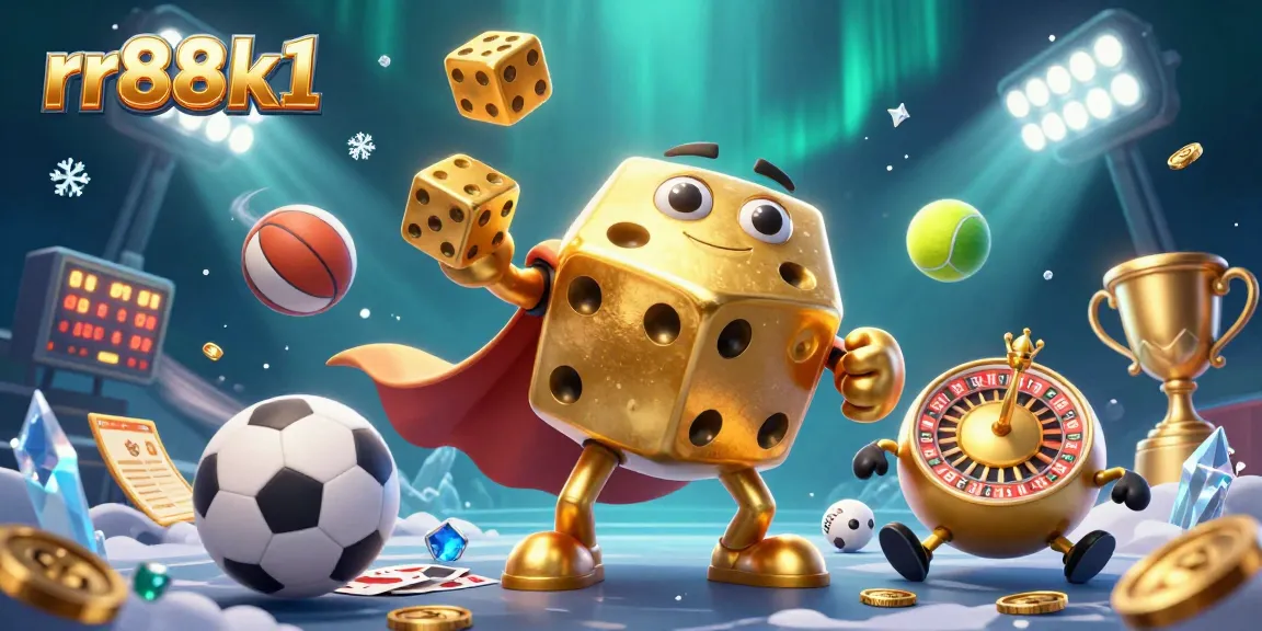 Experience thrilling gameplay at rr88k1 with our massive golden dice golem and engaging casino elements.